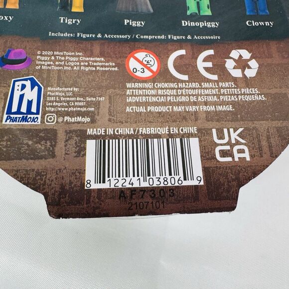 Piggy Series‎ 1 Tigry Action Figure [Exclusive DLC Code] Phatmojo - Picture 9 of 10